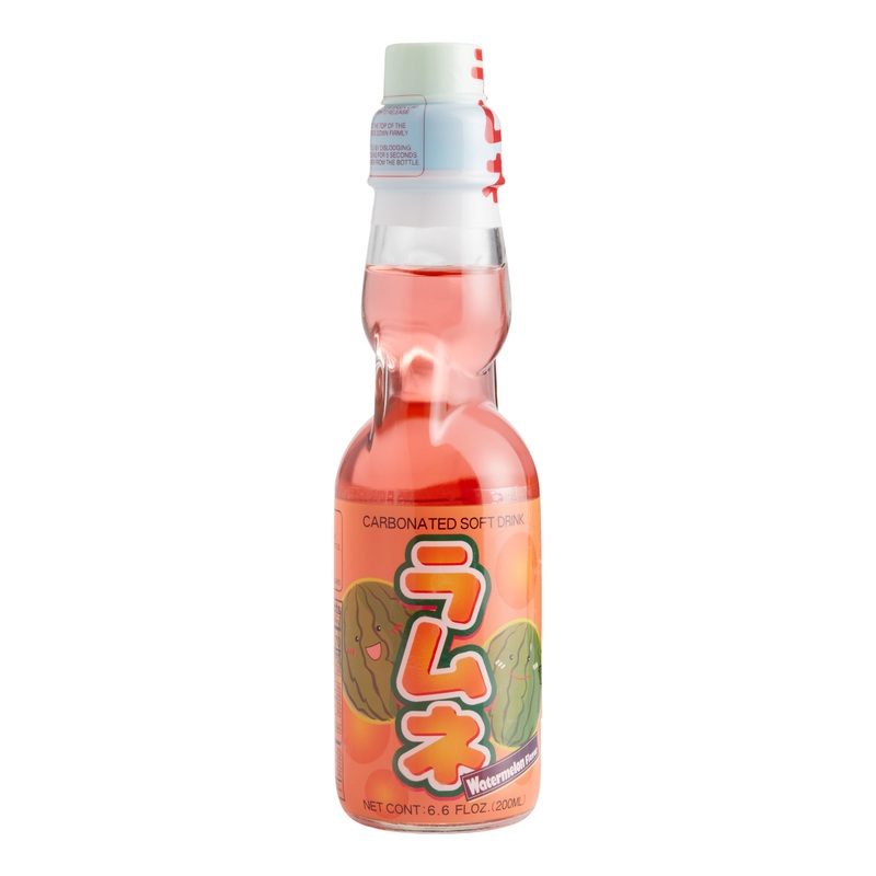 Hatakosen Watermelon Ramune Soda