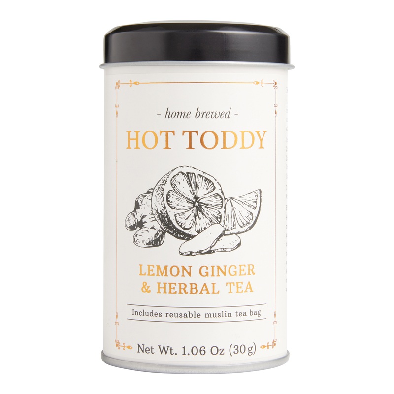 Hot Toddy Spiced Lemon Ginger and Herbal Loose Leaf Tea Tin