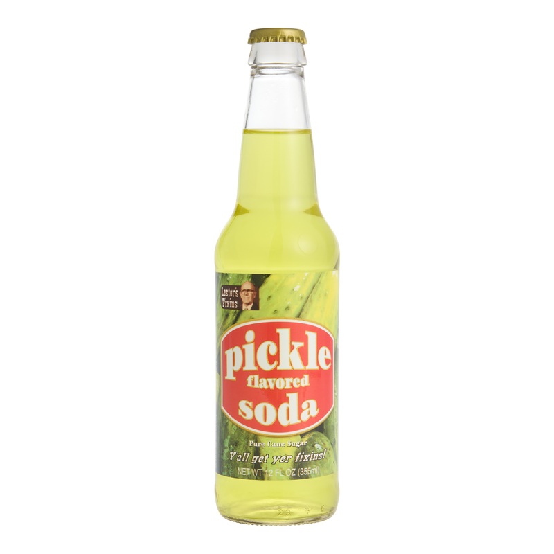 Lester’s Fixins Pickle Flavored Soda