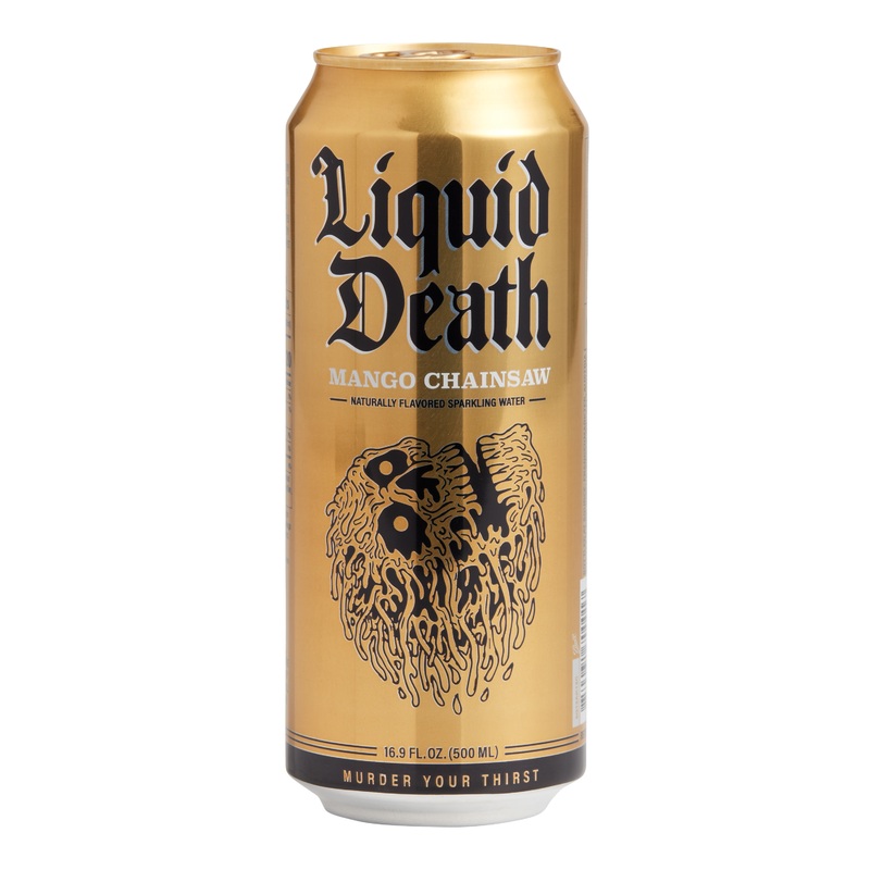 Liquid Death Mango Chainsaw Sparkling Water