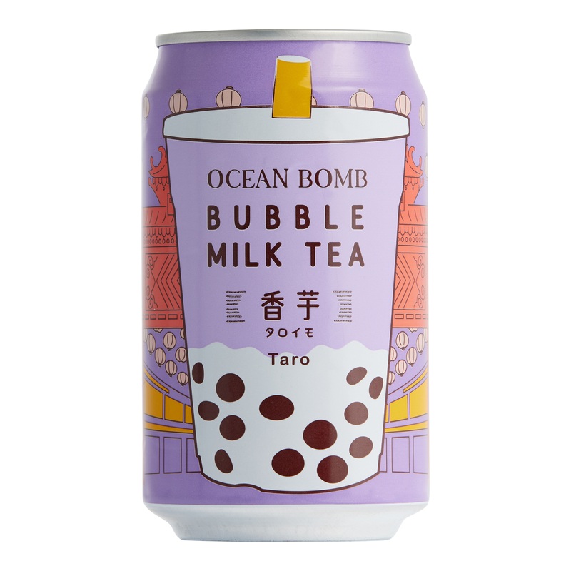 Ocean Bomb Taro Bubble Milk Tea