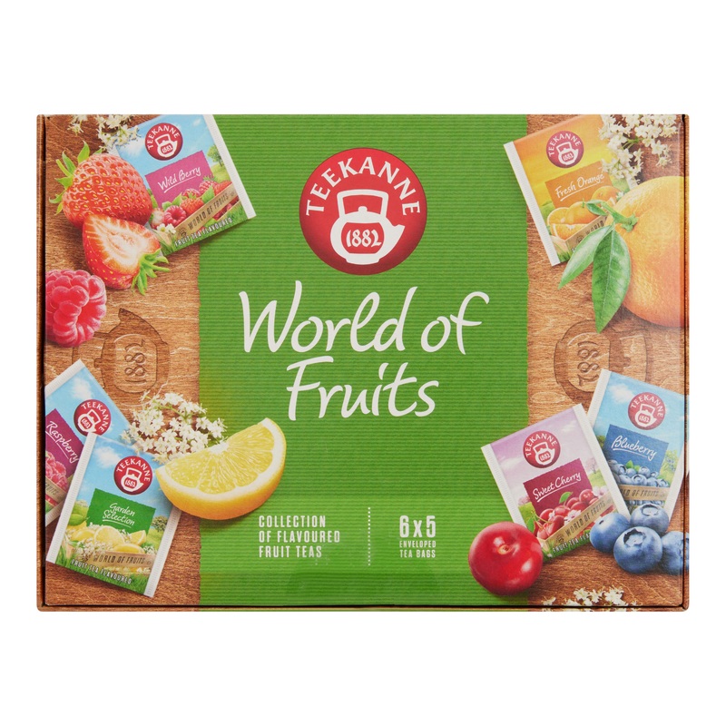 Teekanne World of Fruits Collection Tea Box 30 Count