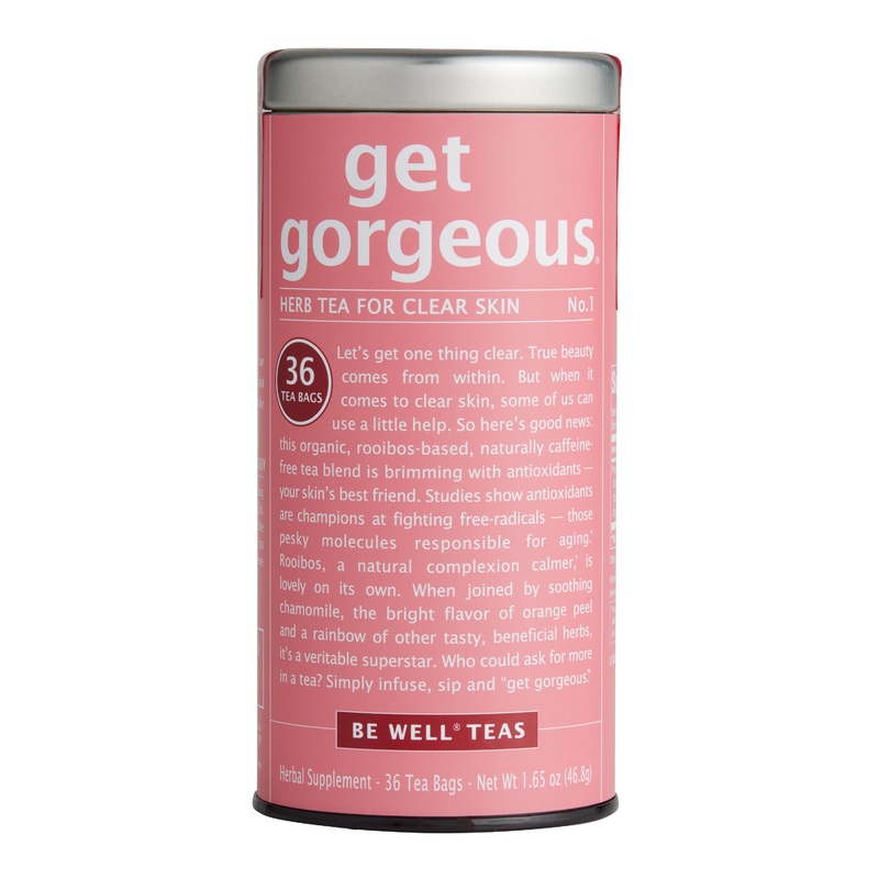 The Republic of Tea Get Gorgeous Herbal Tea 36 Count