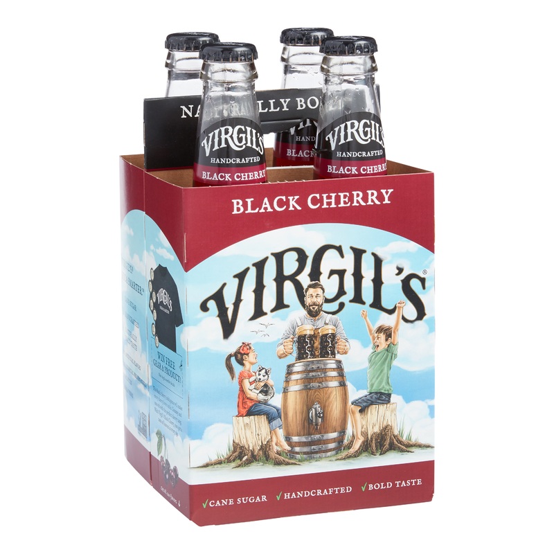 Virgil’s Handcrafted Black Cherry Soda 4 Pack
