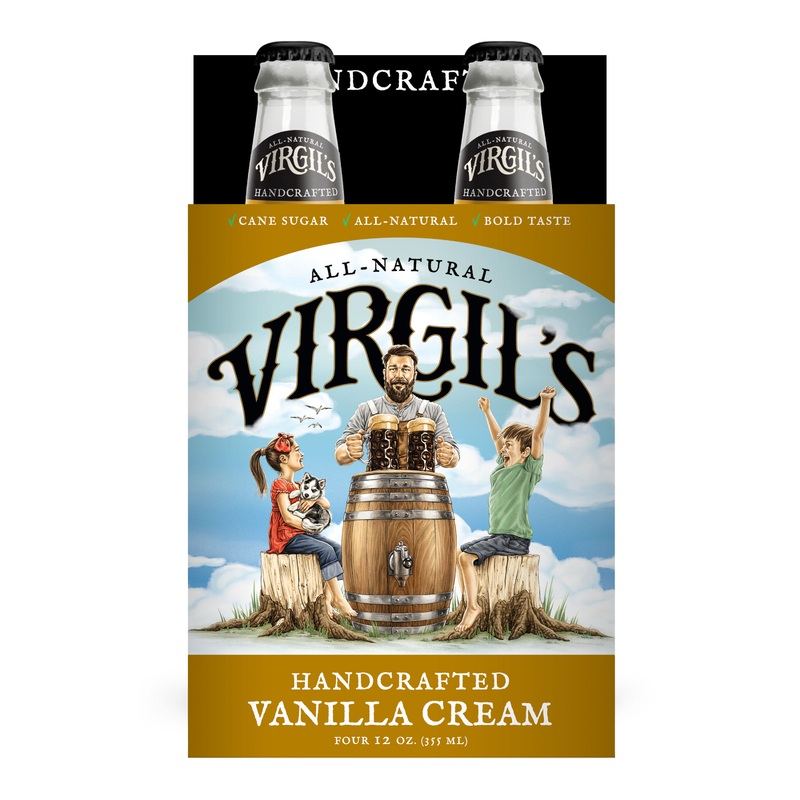 Virgil’s Handcrafted Vanilla Cream Soda 4 Pack