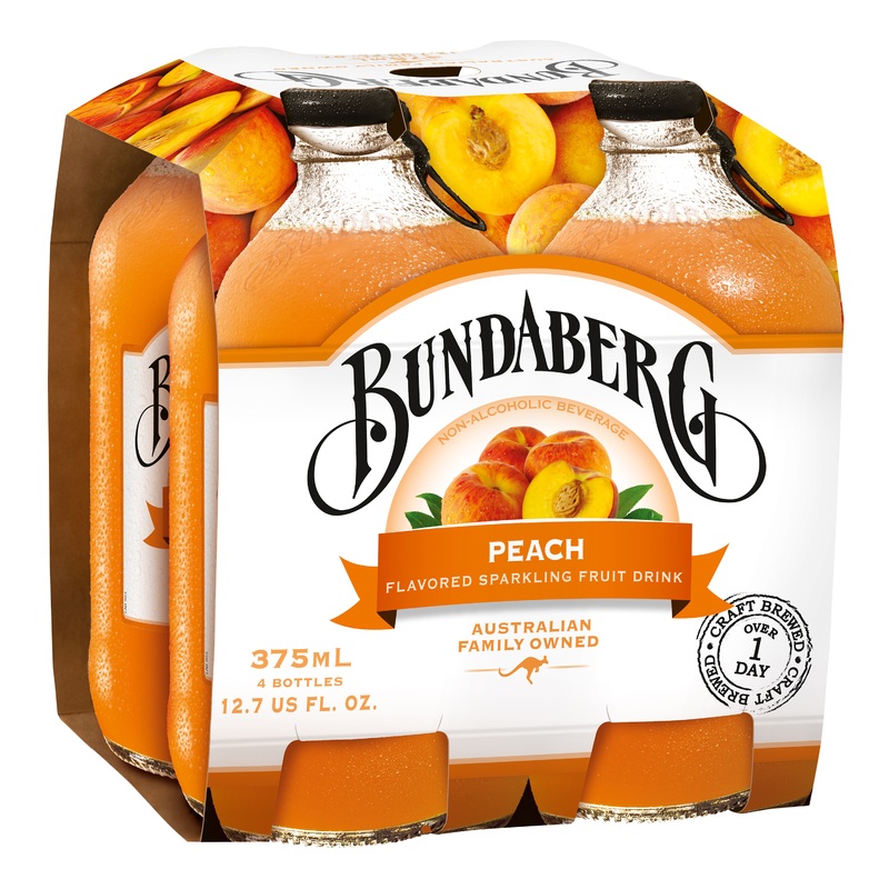 Bundaberg Peachee, 4 pack
