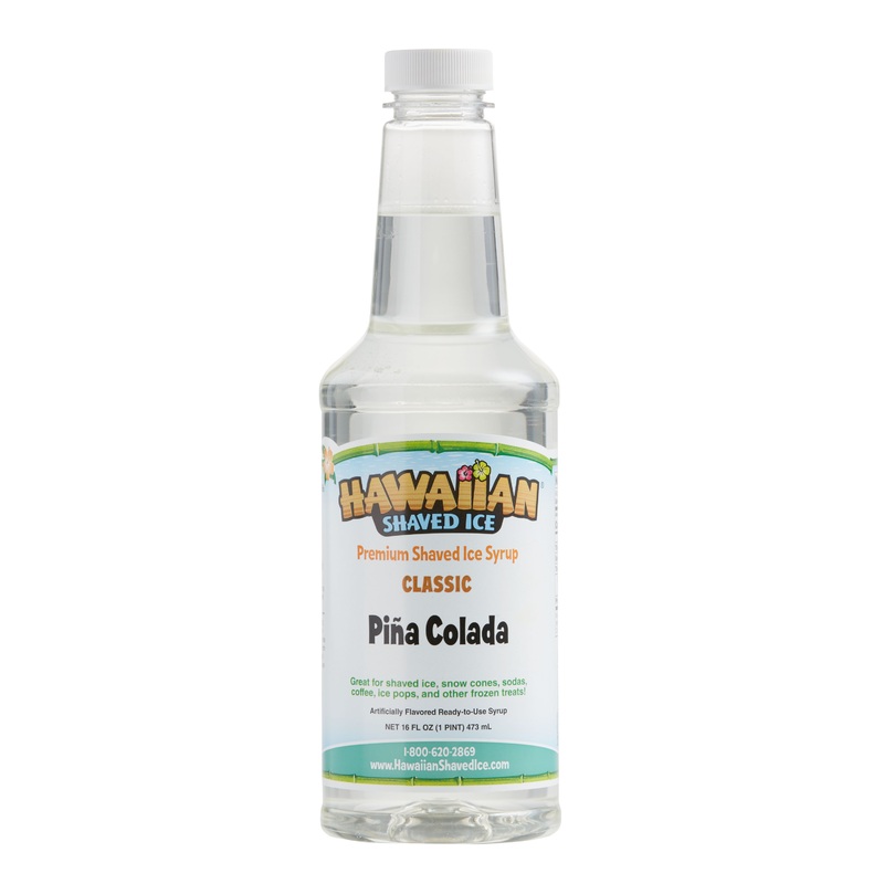 Hawaiian Shaved Ice Pina Colada Syrup