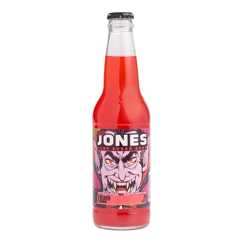 Jones Blood Sucker Strawberry Lime Soda
