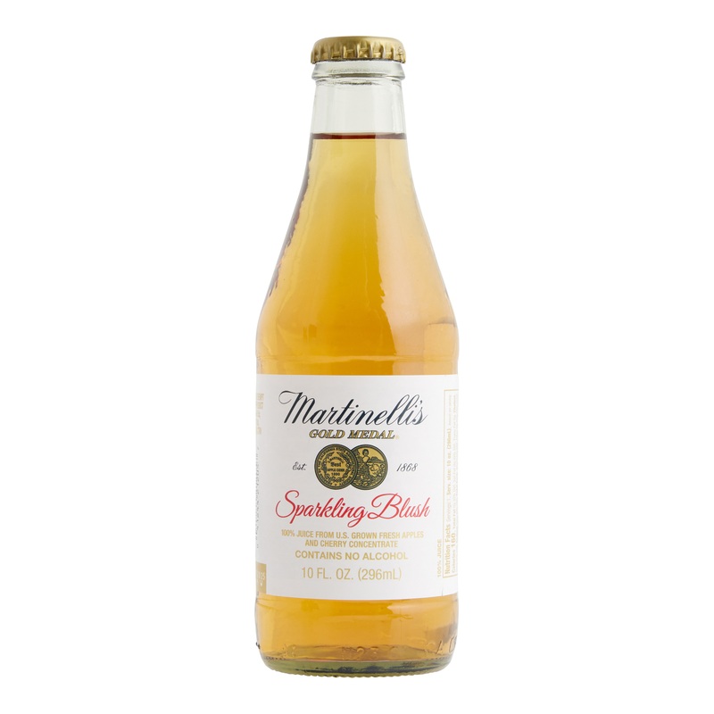 Martinelli’s Sparkling Blush Apple and Cherry Juice