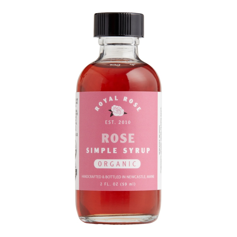 Mini Royal Rose Rose Simple Syrup Set Of 2