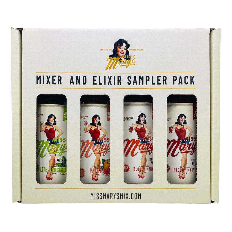 Miss Mary’s Mixer And Elixir Gift Set 4 Pack