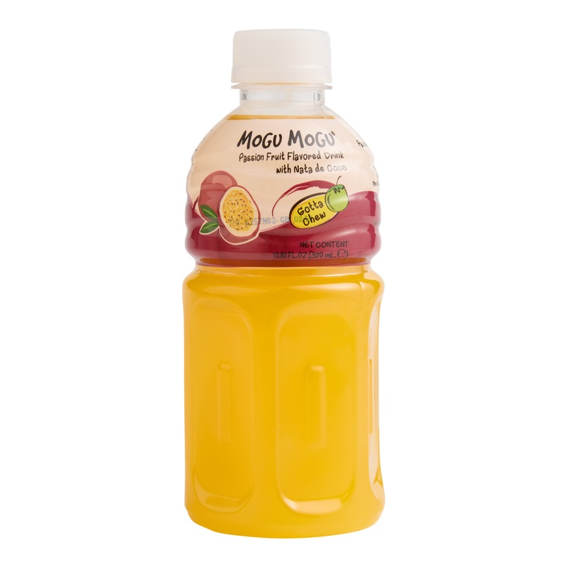 Mogu Mogu Passion Fruit Juice with Nata de Coco