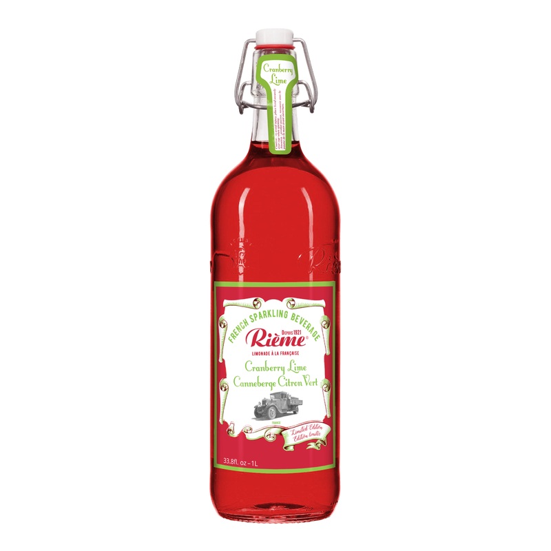 Rieme Cranberry Lime Sparkling French Lemonade