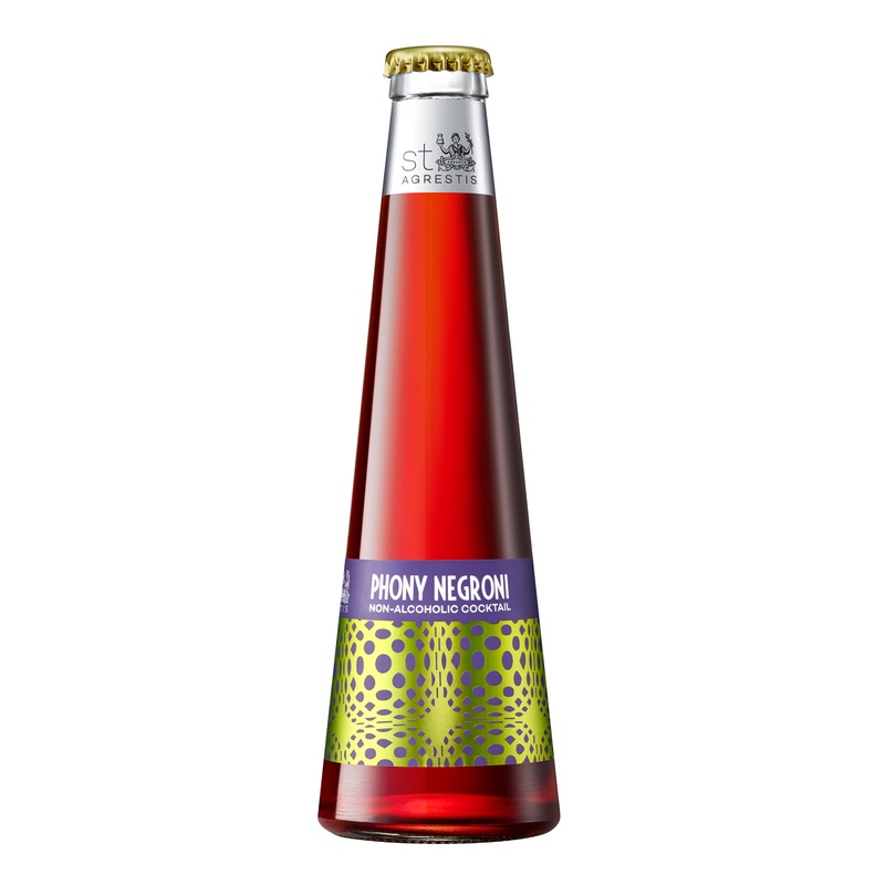 St. Agrestis Phony Negroni Non-Alcoholic Cocktail