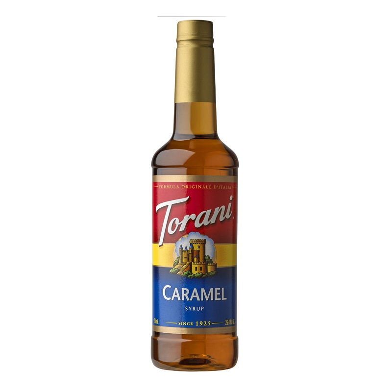 Torani Caramel Syrup Plastic Bottle
