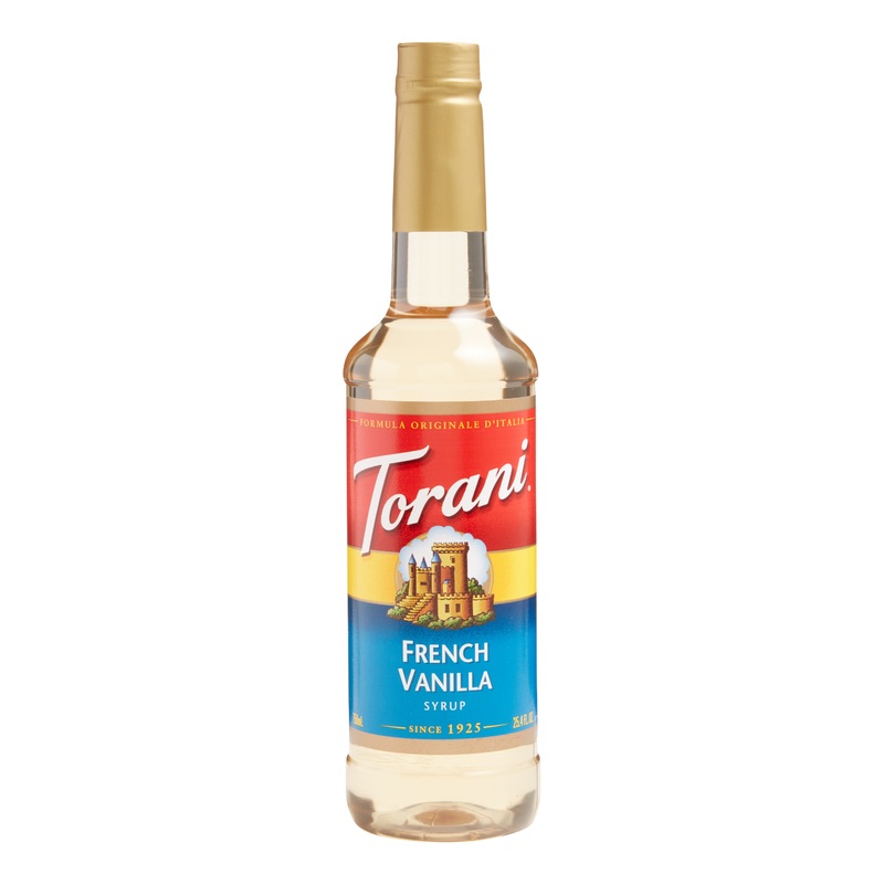 Torani French Vanilla Syrup Plastic Bottle