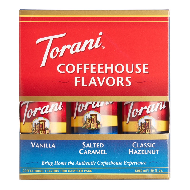 Torani Mini Coffeehouse Syrup Sampler 3 Pack