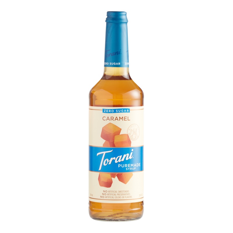 Torani Puremade Zero Sugar Caramel Syrup
