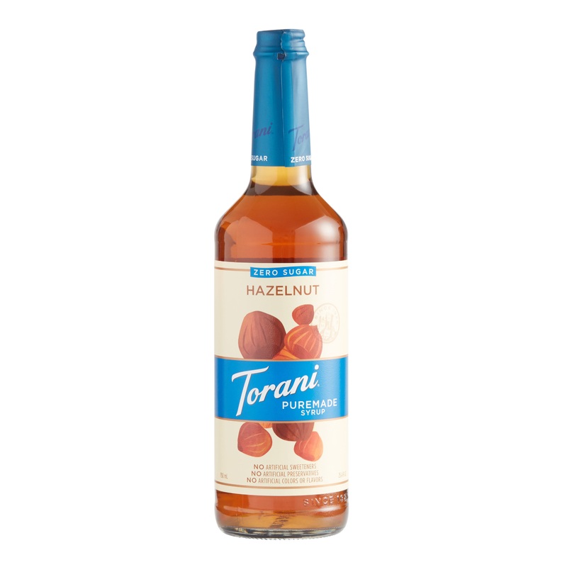 Torani Puremade Zero Sugar Hazelnut Syrup