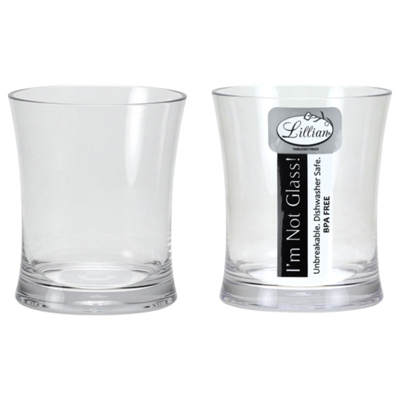 Acrylic Tumblers – Clear, 10 oz