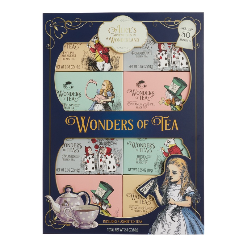 Alice’s Adventures in Wonderland Variety Book of Tea 80 Ct