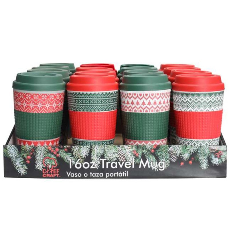 Christmas Travel Mug – 16pc