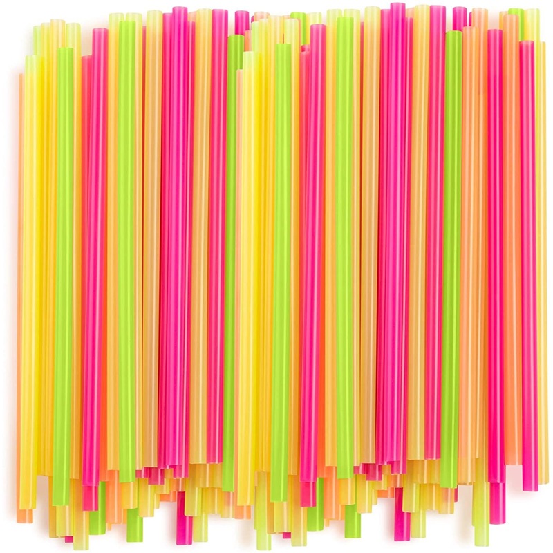 Drinking Straws – Assorted, 100 Count