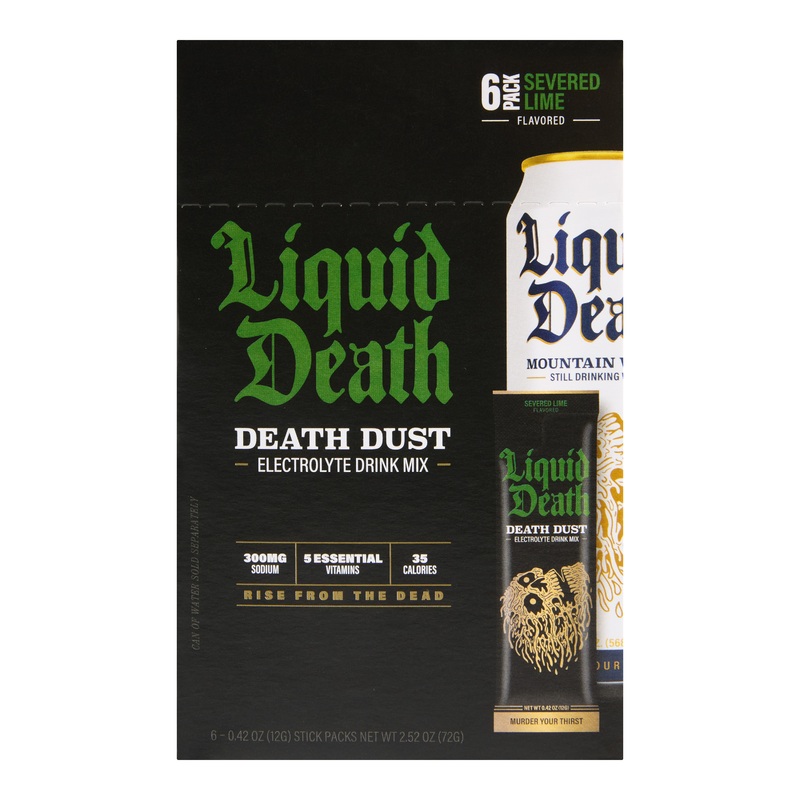 Liquid Death Severed Lime Death Dust Drink Mix Packet