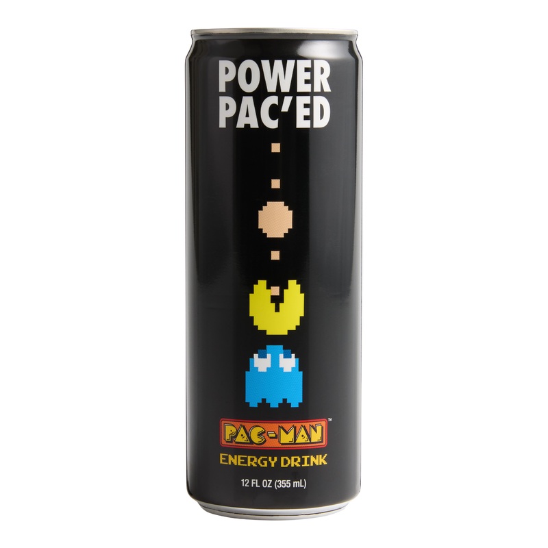 Pac-Man Power Pac’ed Energy Drink