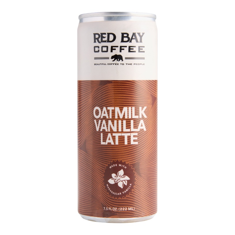 Red Bay Oatmilk Vanilla Latte Cold Brew Can