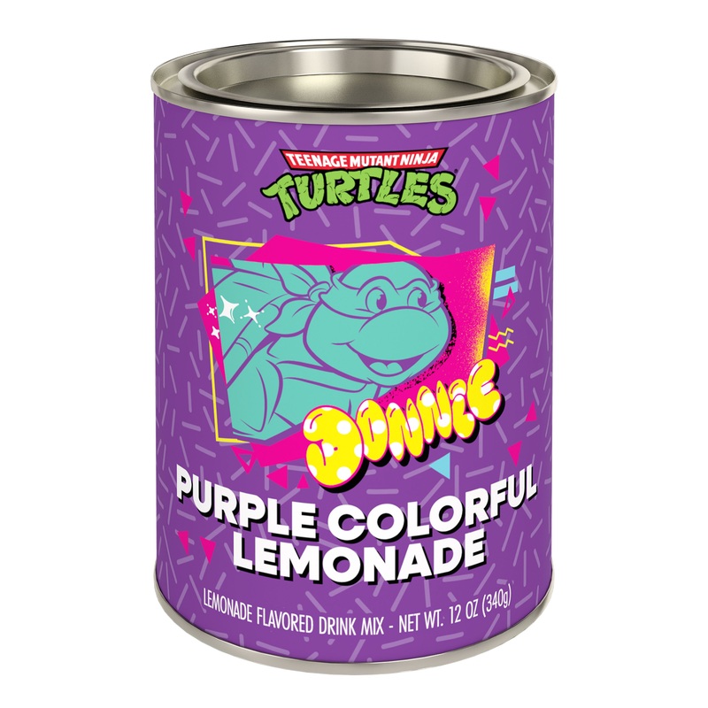 Teenage Mutant Ninja Turtles Donnie Purple Lemonade Tin