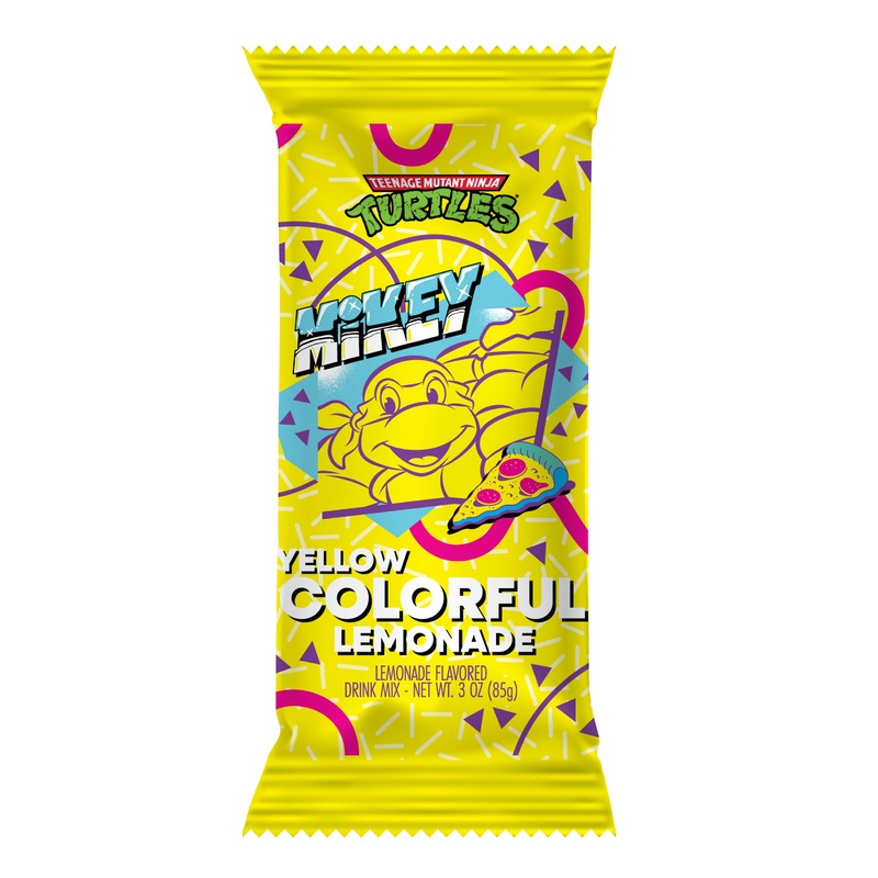 Teenage Mutant Ninja Turtles Mikey Yellow Lemonade Packet