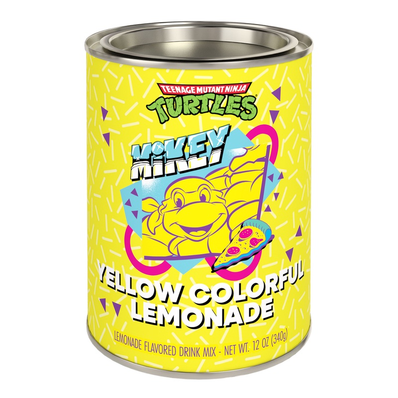 Teenage Mutant Ninja Turtles Mikey Yellow Lemonade Tin