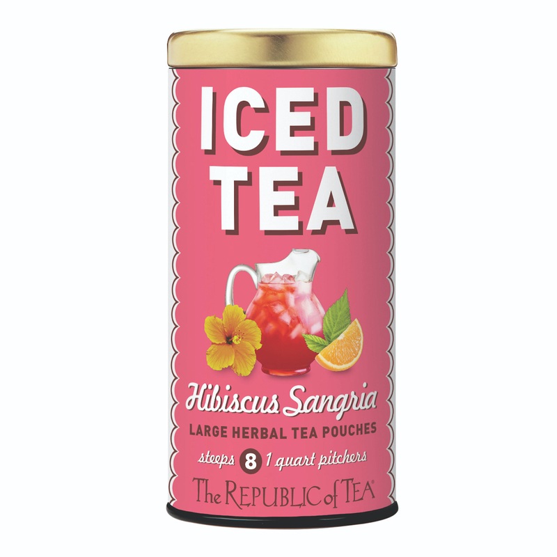 The Republic of Tea Hibiscus Sangria Iced Tea 8 Count