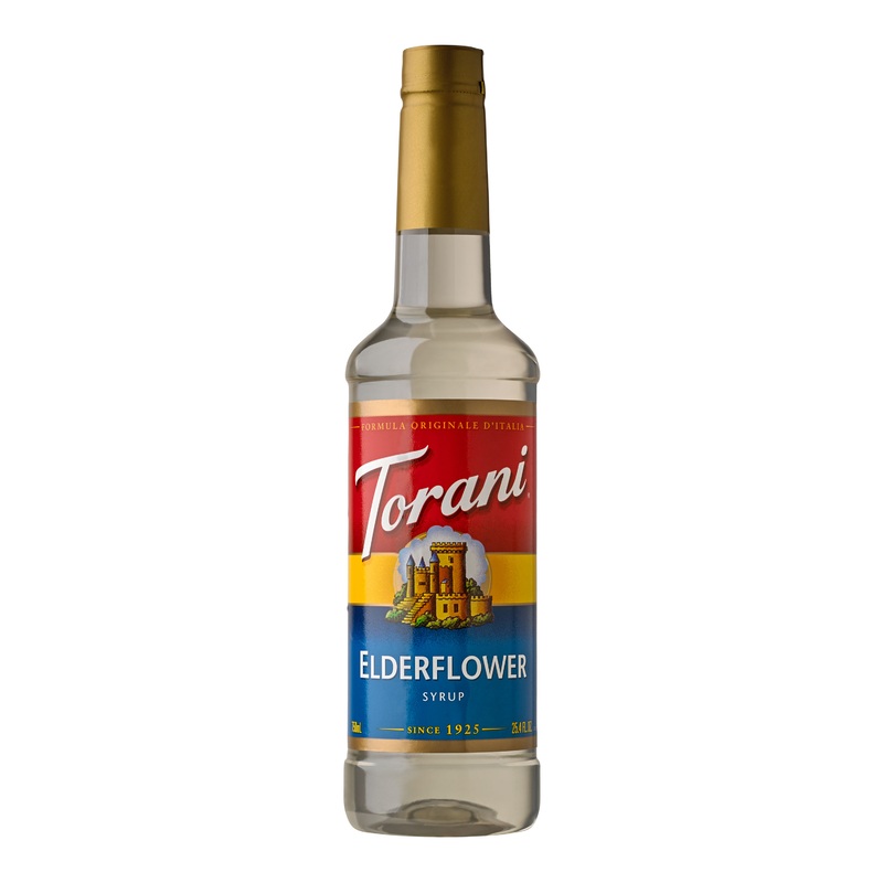 Torani Elderflower Syrup Plastic Bottle
