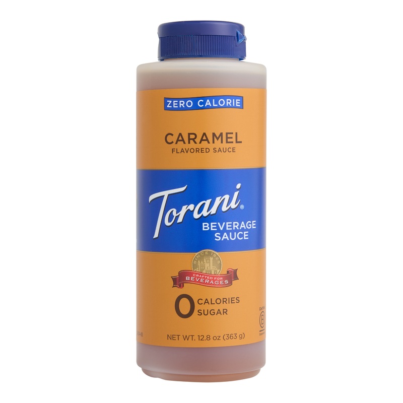 Torani Zero Calorie Caramel Beverage Sauce