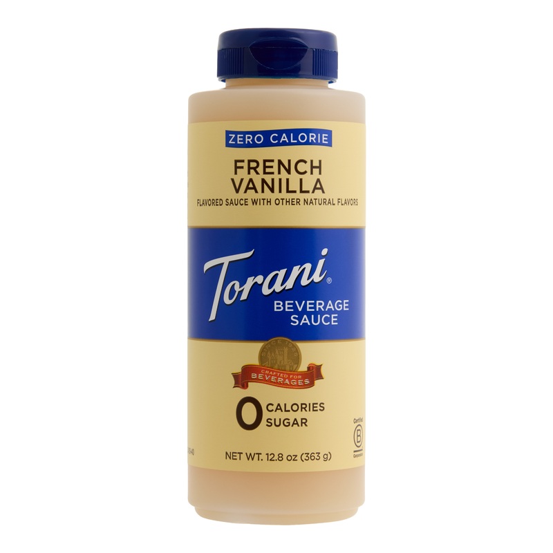Torani Zero Calorie French Vanilla Beverage Sauce
