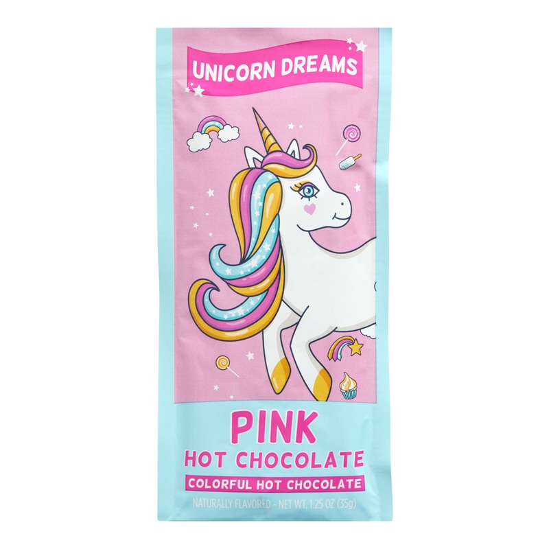 Unicorn Dreams Pink Hot Cocoa Mix Packet