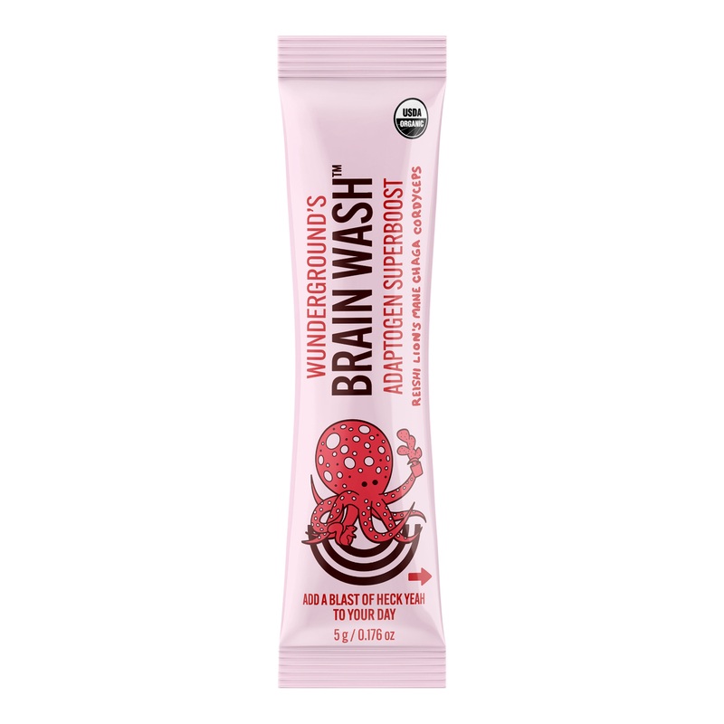 Wunderground’s Brain Wash Adaptogen SuperBoost Packet