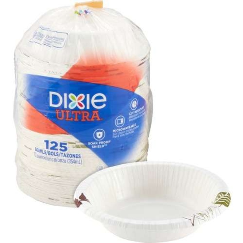 Dixie Foods Bowls – Heavyweight, 12 oz, White