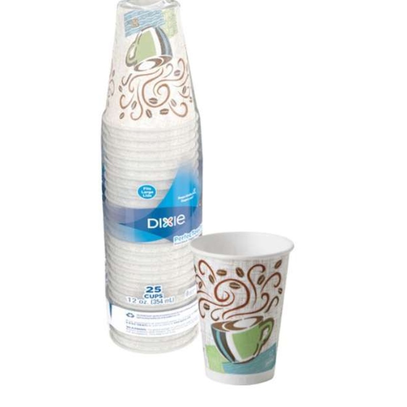Dixie Hot Cups – 12 oz, Insulated