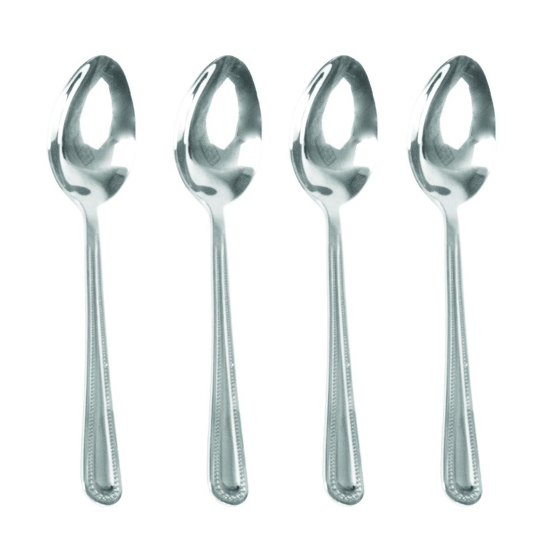 Flatware Spoons – Stainless Steel, 4 Piece