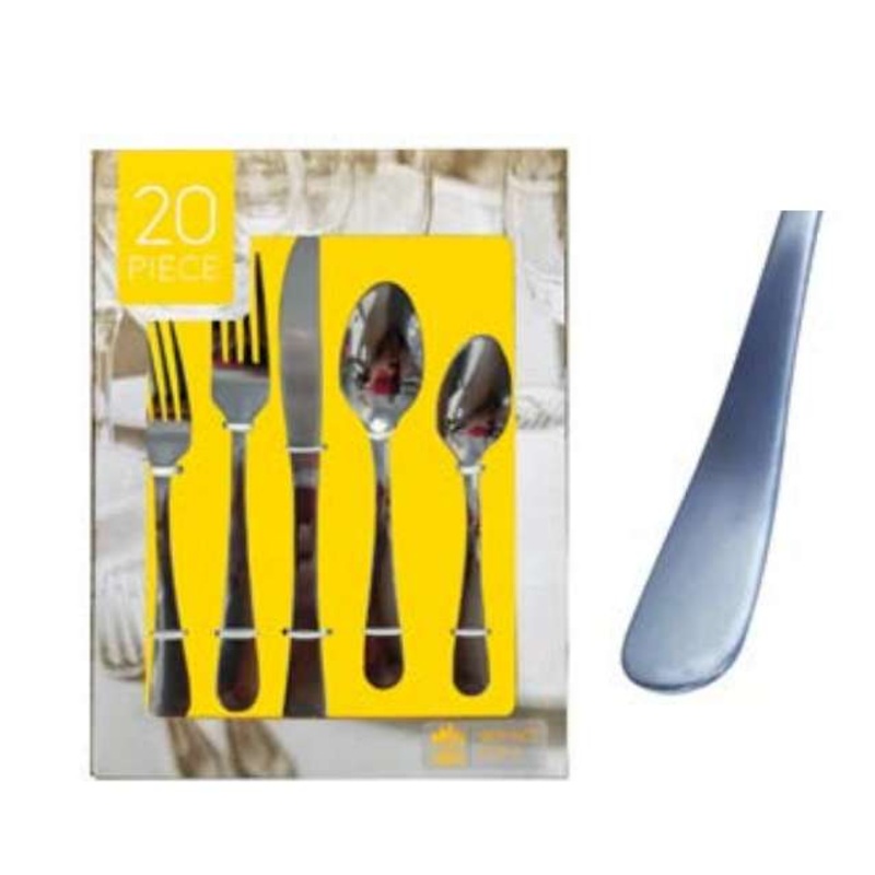 Heavy Weight Stainless Steel Cutlery Sets – 20 Pieces