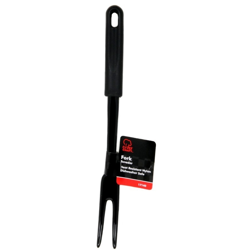Nylon Cooking Forks – Black, 12″