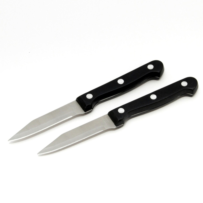 Paring Knife Sets – Black, 2 Pack, 3.5″