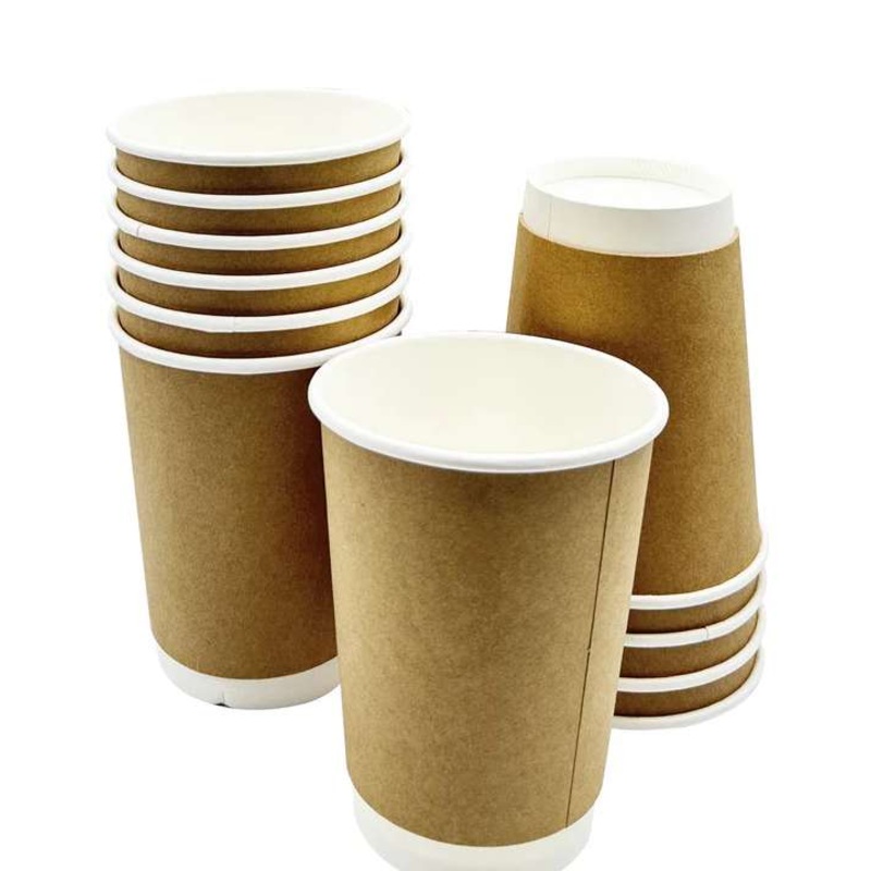 Three Leaf 12oz. Paper Hot Cups, 25 Pack