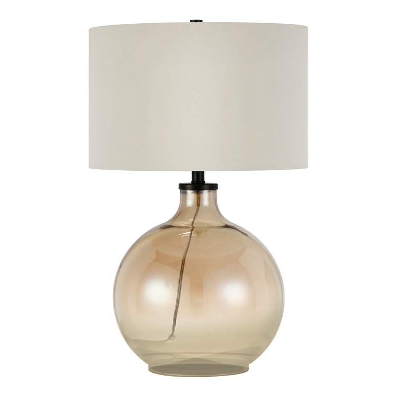 Beatrice Round Glass Table Lamp