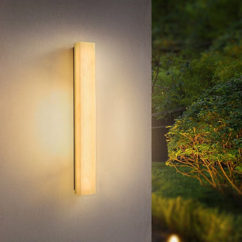 34″ LED Outdoor Wall Lighting Modern Waterproof IP65 Outside Wall Sconce for House