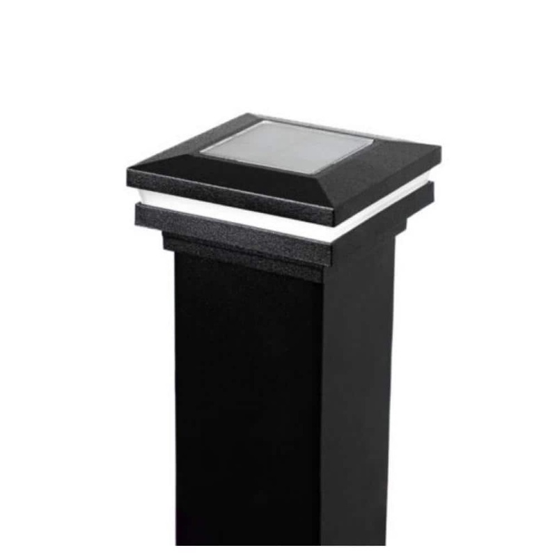Aria Railing Black Integrated LED Solar Deck Rail Light LSO45310BK