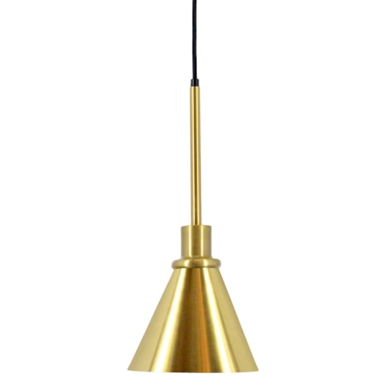 Brass Metal Hardwire Pendant Light, 7″